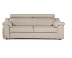 Divano Marmora 3 in Pelle non sfoderabile  di scontato 50%^Artigianale Outlet