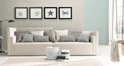 Divano Divano lino memory doppio schienale PREZZI OUTLET sconto 50%^Md work Online