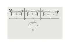 New Divano Divano pelle scamosciata piu piuma PREZZI OUTLET sconto 44% Divani
