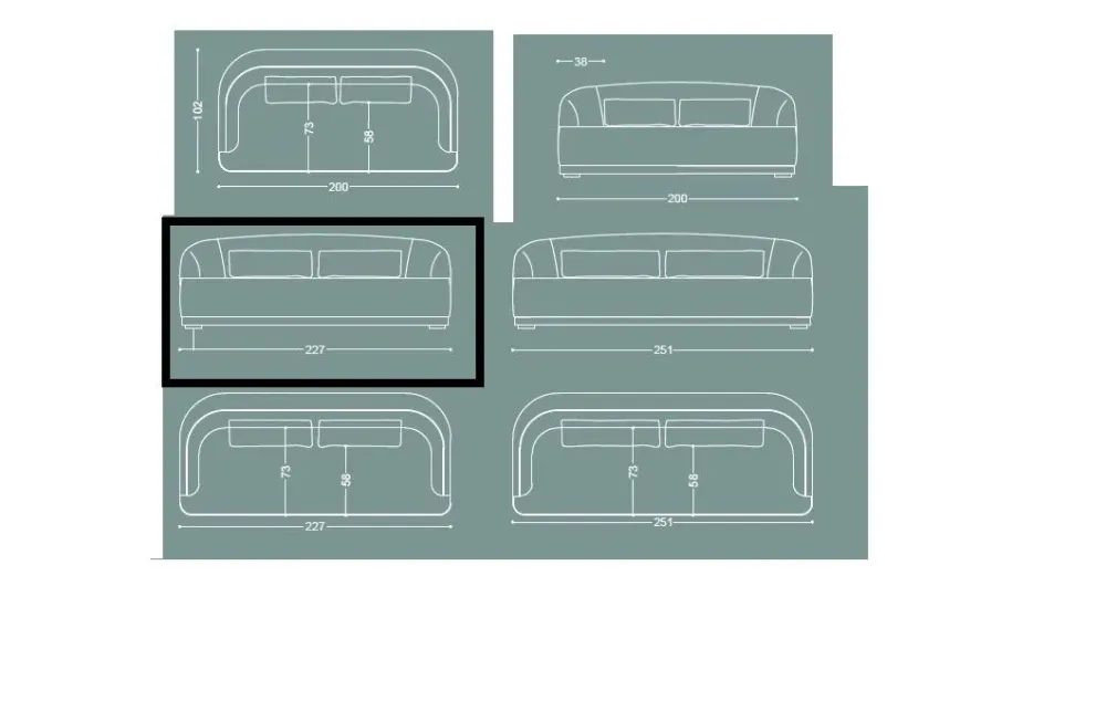 Divano Memory Luxury in Tessuto. 2895€. Comfort assoluto!^Md work Hot