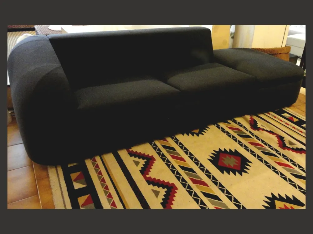 Online Divano Loop Divani lineari Tessuto Divano 3 posti Divani