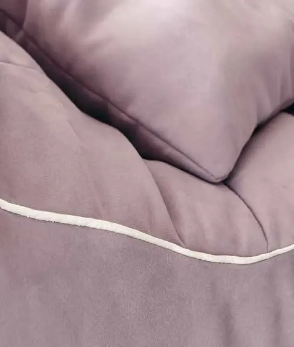 Divano mod. Venezia con penisola, piuma e cinghie elastiche a prezzo scontato!^Md work Hot