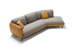 Divano modello Divano pelle tessuto vari colori  di a prezzi outlet^Md work Online