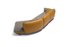 Divano modello Divano pelle tessuto vari colori di a prezzi outlet^Md work Online