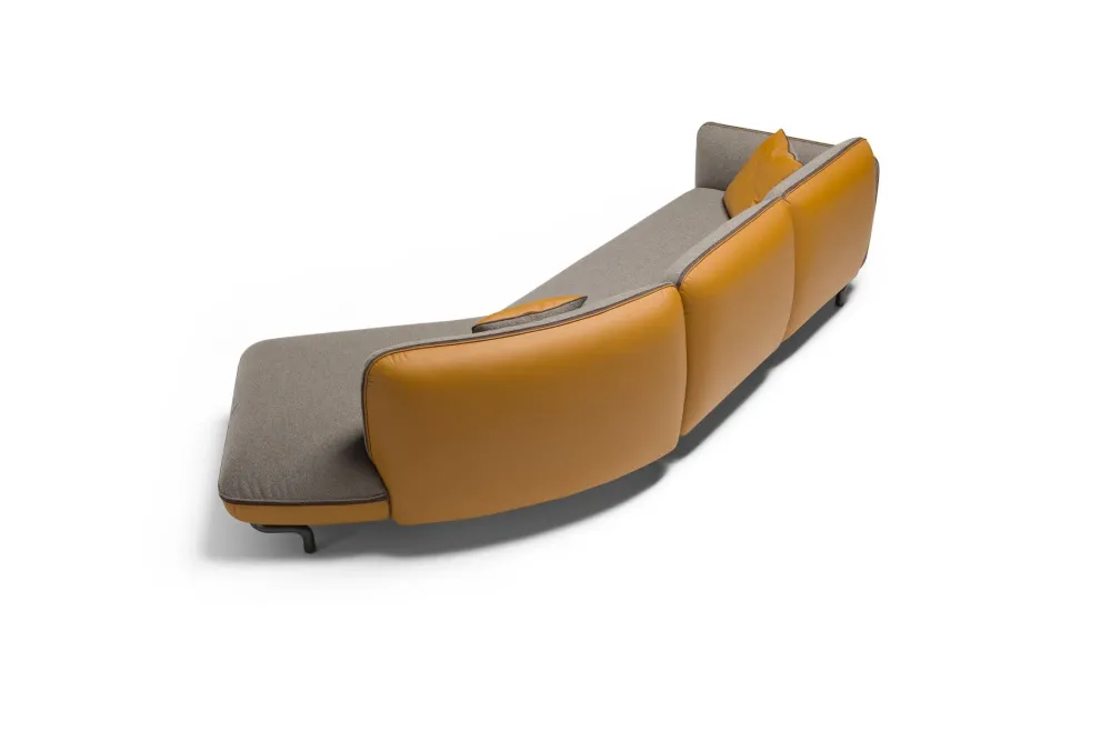 Divano modello Divano pelle tessuto vari colori di a prezzi outlet^Md work Online