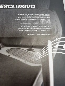 Excò Divano moderno tessuto Detar di con sconto del - 45%- Divani