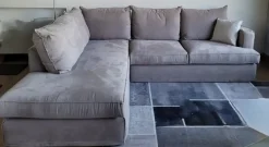 Divano moderno tessuto Glammy di con sconto del - 42%^Samoa