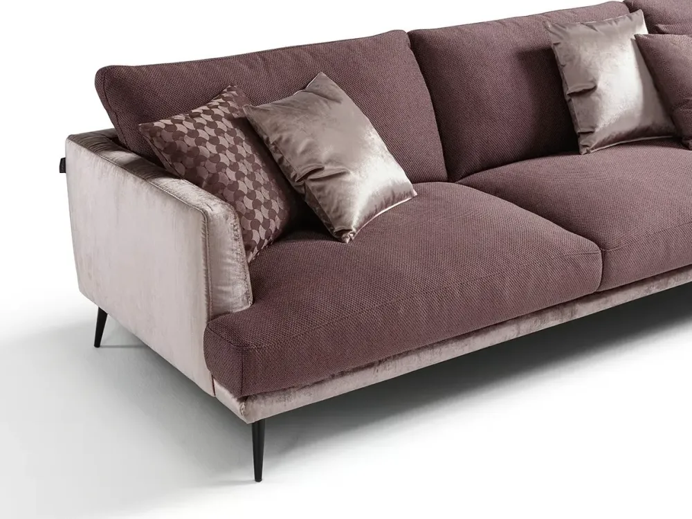 Divano moderno tessuto Sophia angolare di con sconto del - 40%^Collezione esclusiva Discount