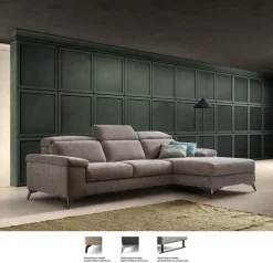 Divano moderno tessuto Space action-1 di con sconto del - 35% Divani