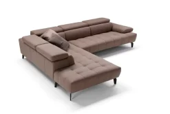 Discount Divano moderno tessuto Teo di con sconto del - 50% Divani