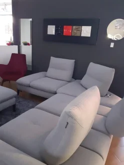 Online Divano Monnalisa tessuto in poliuretano   in Offerta Outlet Divani