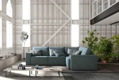 Clearance Divano Mono angolo di in stile moderno a prezzo Outlet Divani