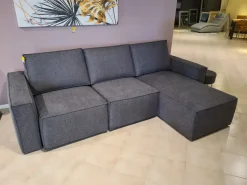 Samoa Divano Mono tessuto in poliuretano   in Offerta Outlet- Divani