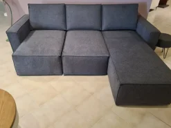 Samoa Divano Mono tessuto in poliuretano   in Offerta Outlet- Divani