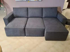 Samoa Divano Mono tessuto in poliuretano   in Offerta Outlet- Divani