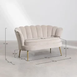 Divano Morla in Tessuto a 593€^A&C Online