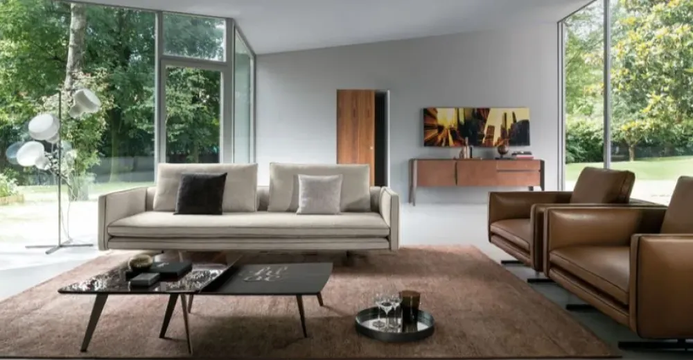 Arketipo Divano Moss in Tessuto a prezzo ribassato- Divani