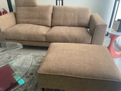 Discount Divano Nathan in Tessuto sfoderabile di scontato 40% Divani