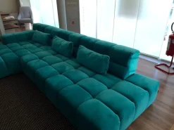 Febal Divano Navigli tessuto in poliuretano in Offerta Outlet- Divani