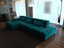 Febal Divano Navigli tessuto in poliuretano in Offerta Outlet- Divani