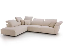 Divano Nevis outlet tessuto in poliuretano   a prezzo Outlet^Diotti.com Hot