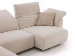 Divano Nevis outlet tessuto in poliuretano   a prezzo Outlet^Diotti.com Hot