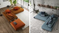 Doimo Salotti Divano Newton Design SCONTATO: prezzo speciale sull'eCommerce!- Divani