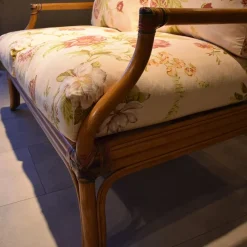 Artigianale Divano Ortensia tessuto in misto piuma   in Offerta Outlet- Divani