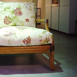 Artigianale Divano Ortensia tessuto in misto piuma in Offerta Outlet- Divani