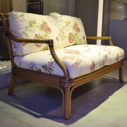 Artigianale Divano Ortensia tessuto in misto piuma in Offerta Outlet- Divani