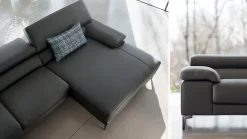 Doimo Salotti Divano Paris Design SCONTATO. Prezzo riservato. Arreda con stile!- Divani