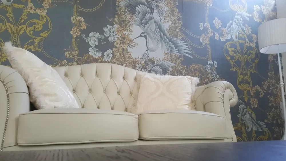 Divano pelle in poliuretano in Offerta Outlet^Poltromot Salotti Clearance