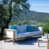 Divano per l'esterno Divano teak cinghiato luxury a marchio a prezzo scontato^Md work Hot