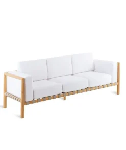 Divano per l'esterno Divano teak cinghiato luxury a marchio a prezzo scontato^Md work Hot