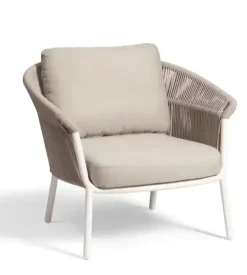 Sale Divano per l'esterno modello Set lak bianco/beige SCONTATO Divani Da Giardino