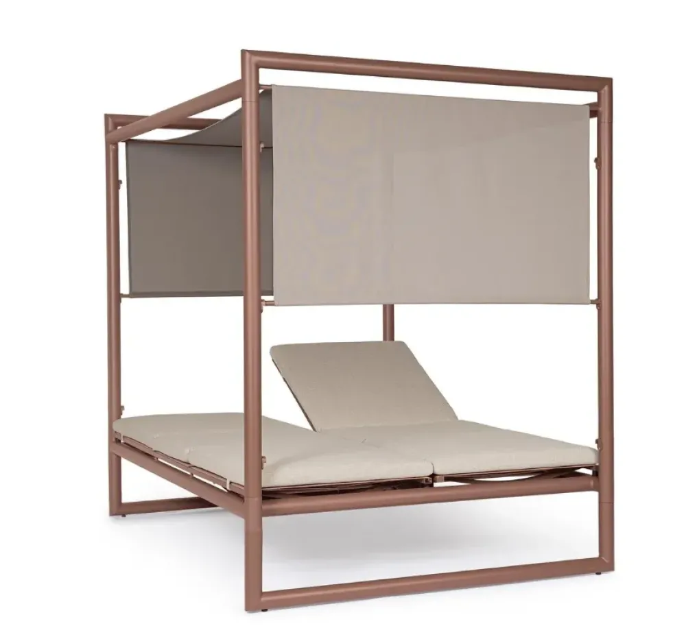 Divano per l'esterno modello Daybed konnor barn in offerta Divani Da Giardino
