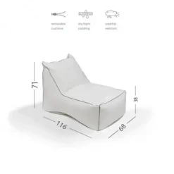 Divano per l'esterno Sacco a prezzi outlet^Talenti Outlet