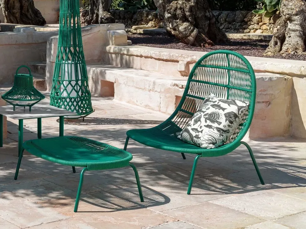 New Divano per l'esterno Panama lounge chair a prezzi outlet Divani Da Giardino