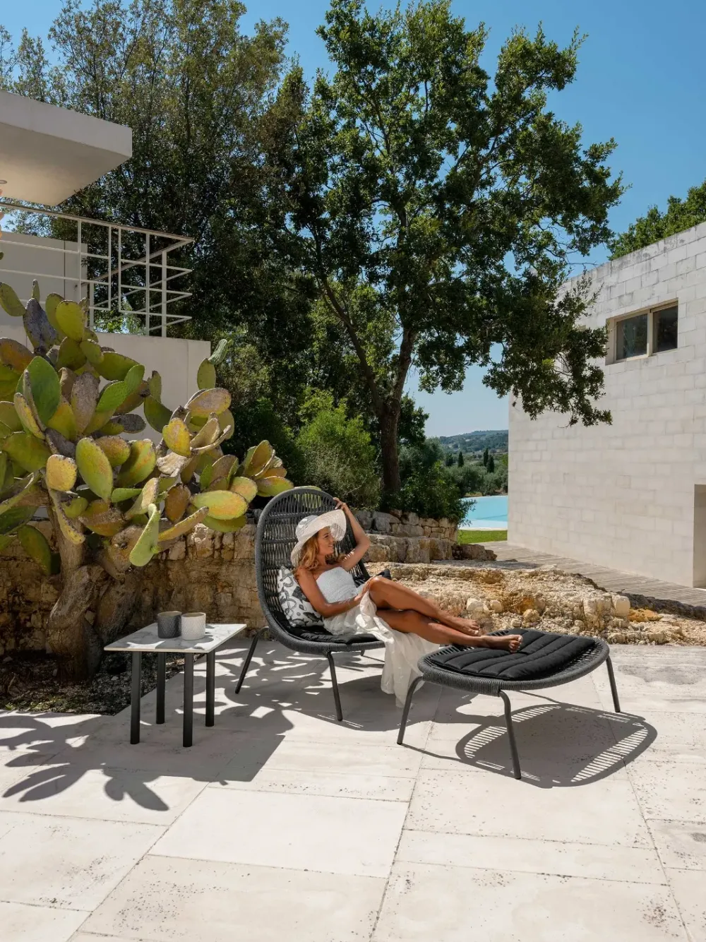New Divano per l'esterno Panama lounge chair a prezzi outlet Divani Da Giardino