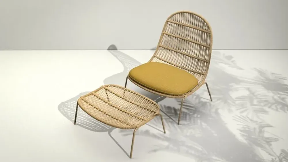 New Divano per l'esterno Panama lounge chair a prezzi outlet Divani Da Giardino