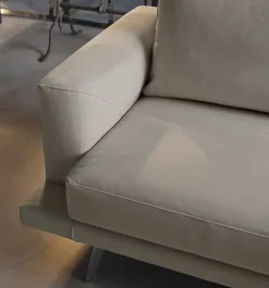 Doimo Salotti Divano Philip 77 in Tessuto sfoderabile. Prezzo speciale!- Divani