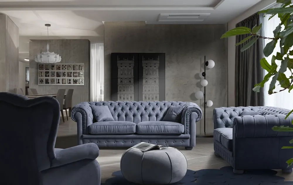 Divano Prestige con forte sconto^Artigianale New