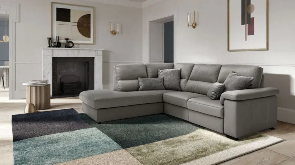 Discount Divano relax in Pelle a prezzo ribassato Divani