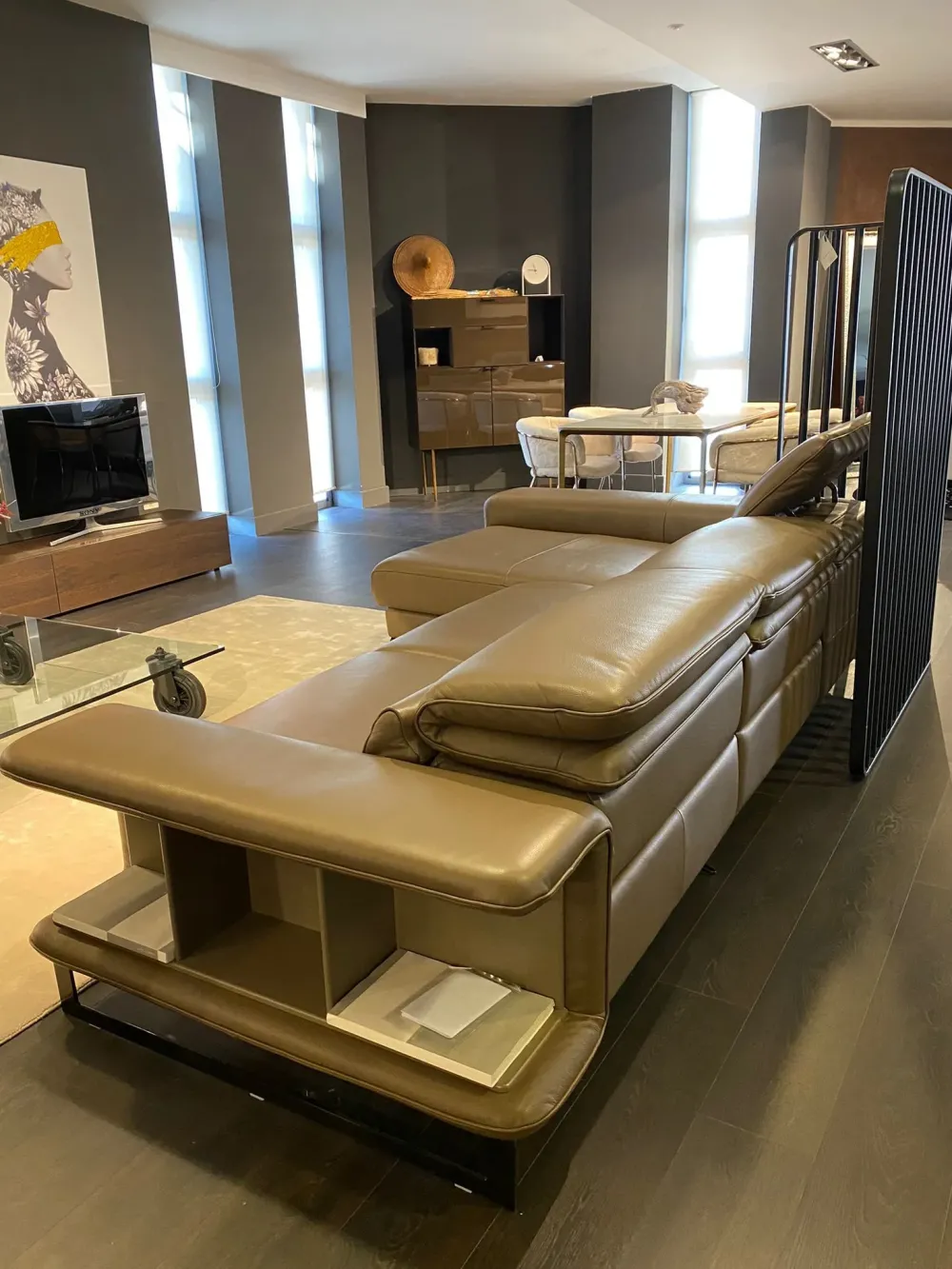 Divano relax in Pelle a prezzo scontato^Nicoline Outlet