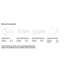 Collezione esclusiva Divano relax in poliuretano. , prezzo scontato.- Divani