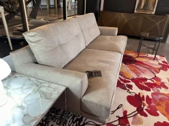 Online Divano relax tessuto in misto piuma   a prezzo Outlet Divani