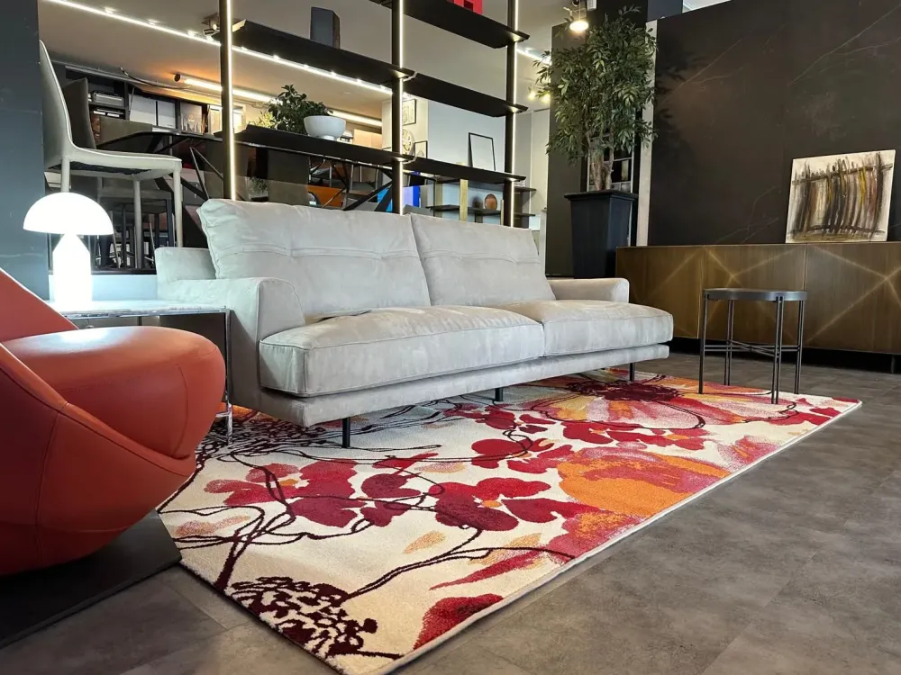 Online Divano relax tessuto in misto piuma a prezzo Outlet Divani