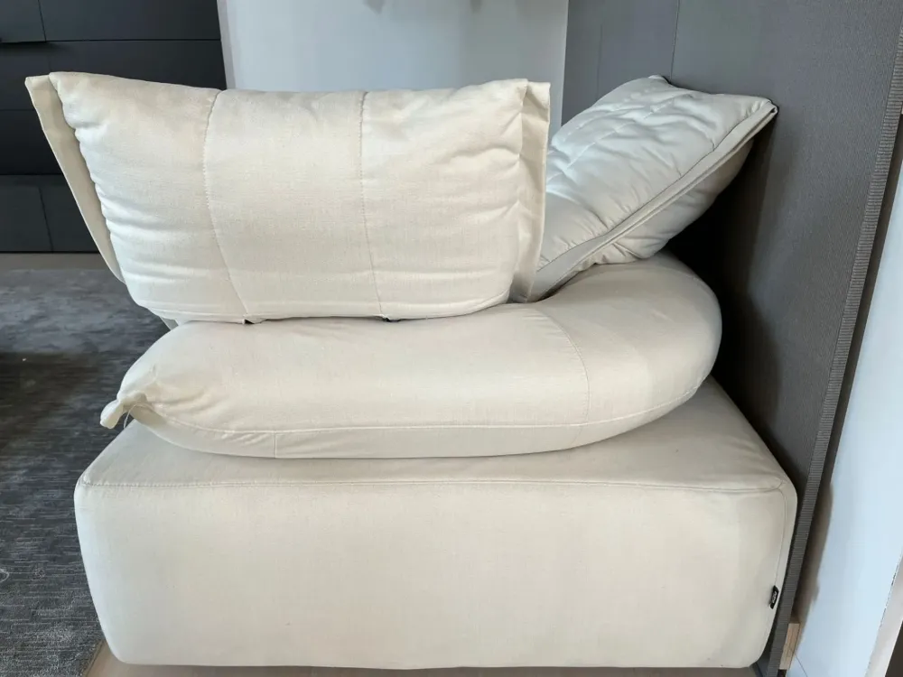 Divano relax tessuto in misto piuma in Offerta Outlet^Ditre Italia Online