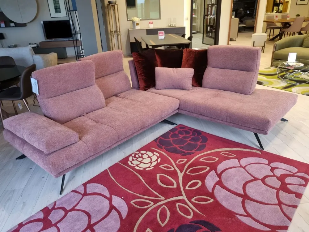 Online Divano rigo modello ballaro' plus tessuto in poliuretano a prezzo Outlet Divani