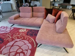 Online Divano rigo modello ballaro' plus tessuto in poliuretano   a prezzo Outlet Divani